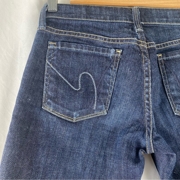 Citizens of Humanity By Jerome Dahan Dita Jeans Petite Bootcut Size 24 Blue Wash - Picture 16 of 16